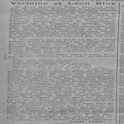Paul Verlaine et Léon Bloy