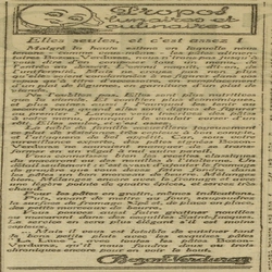 une réclame originale pour les pâtes Bozon-Verduraz