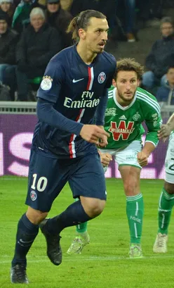 Zlatan Ibrahimovic équipe Paris-Saint-Germain