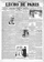 ZLÉcho de Paris édition du 25 juillet 1922 la une honnêteté commerciale et les fournisseurs d accès P1Y