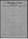 ZLHomme libre édition du 26 juillet 1922 la page une la sanctuarisation de la République P1Y