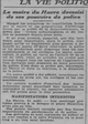le maire du Havre Monsieur Léon Meyer dessaisi de ses pouvoir de police car il refuse de réprimer les grévistes de la métallurgie par la force. Le préfet du département l'a dessaisi pour envoyer police et gendarmerie rétablir l'ordre