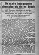 l'ambassadeur du vin français dans les pays européens. Gaston Gérard, maire de Dijon, part en tournée européenne, pour défendre les vins français pour contrecarrer un projet  de prohibition de l'alcool