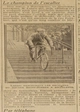 Le champion de l'exploit, la descente en vélo des 225 marches en bordure du funiculaire de Montmartre,