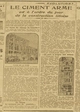 Évolution ? Le ciment armé est à l'ordre du jour de la construction lilloise. Les explications, un plaidoyer d'un architecte lillois, Louis-Stanislas Cordonnier, en faveur de cette technique