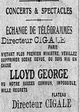 coup de communication Lloyd George et La Cigale