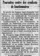 les instituteurs syndicalistes