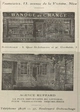 Encore de la publicité, l'une pour Fromowicz, un bureau de change au 13 avenue de la Victoire (aujourd'hui J. Médecin) à Nice, la seconde pour l'agence Ruffard, agence immobilière 37, boulevard Dubouchage, avec, à chaque fois, la façade du commerce  Le premier est devenu en 1926 la Maison Ballanger, pour les becs sucrés, l'autre un immeuble de bureaux