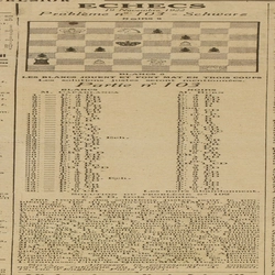 Les échecs avec le problème numéro 103 et la solution de la semaine dernière, le numéro 102