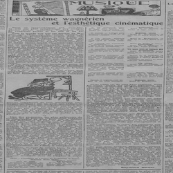 Le système wagnérien et l' esthétique cinématique, des explications détaillées pour niveau supérieur