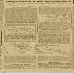 Autour d'un "canard" Berck-Plage n'est pas menacé d'une invasion de la mer, mais la lente érosion de son littoral nécessite des mesures de protection, un dossier complet de l'envoyé spécial sur place