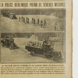 La police berlinoise prend des sévères mesures, en photos, on ne plaisante pas avec la criminalité grandissante