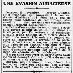 Une évasion audacieuse de la maison d'arrêt d'Orléans, effectivement digne d'un bon film