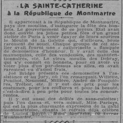 - Sainte-Catherine à la République de Montmartre