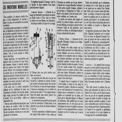 les inventions nouvelles : un pulvérisateur et un réchauffeur de gas-oil pour économiser 70% face à l'essence. Et aujourd'hui ?