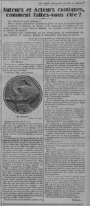 La gaité française est-elle en danger ? Auteurs et acteurs comiques, comment faites-vous rire ? La suite de l'enquête avec Félix Galipaux et ses galipettes