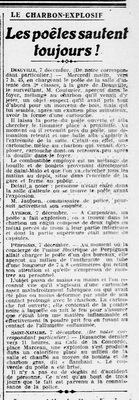 Le charbon explosif : les poêles sautent toujours, Deauville, Avignon, Perpignan et Saint Nazaire