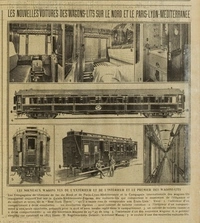 Les nouvelles voitures des wagons-lits sur le Nord et le Paris-Lyon-Méditerranée, vus de l'intérieur et le premier des wagons-lits et selon le New-York Times " il n'existe rien de comparable aux États-Unis