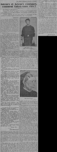 La gaité française est-elle en danger ? Auteurs et acteurs comiques, comment faites-vous rire ? La suite de l'enquête avec Berthe Bovy et Mme Daynes-Grassot