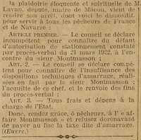 Ubureau des Ponts et Chaussées est battu par les pêcheurs à la ligne