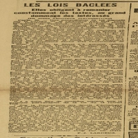 Les lois bâclées, elles obligent à remanier constamment les textes, au grand dommage des intéressés