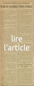 Un professeur malmené dans un commissariat, ce que fût exactement l'affaire d'Amiens, un professeur de mathématiques au Lycée d'Amiens, une demande de carte d'identité qui tourne mal, un cercle vicieux, un commissaire de Police irascible et tout le monde s'y mêle jusqu'au ministre