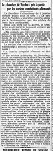 le "boucher de Verdun" pris à partie par les anciens combattants allemands