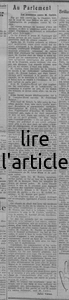 Au Parlement, les poursuites contre Monsieur Cachin, une bataille générale et l'Internationale contre la Marseillaise