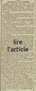 la conférence sur les souvenirs de la Cour de Russie par Pierre Gillard, précepteur du tsarévitch