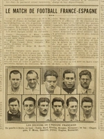 en photo, les joueurs de l'équipe de France qui affrontera l'Espagne