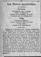 Le menu quotidien avec la recette des poires à la Bourdaloue