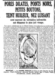 Pores dilatés, points noirs, petits boutons, teint huileux, nez luisant sont souvent de véritables infirmités qui déparent le plus joli visage... il faut la poudre Tokalon... et déjà, satisfait ou remboursé !
