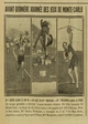 aux jeux féminins de Monte-Carlo c'est l'avant dernière journée. En photo l'arrrivée du 800 mètres, le saut en longueur et le lancer de poids