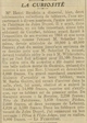 les curiosités, c'est le montant qu'on atteint certains tableaux lors d'une vente aux enchères, Sacha Guitry y était présent