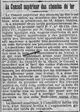 V il y a cent ans le Conseil supérieur des chemins de fer s'est opposé... à quoi ? Impensable aujourd'hui