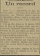 Un record : Le tableau ci-dessous liste les personnalités membres du gouvernement français titulaires du poste relatif aux travaux publics.