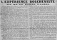 Lénine : ce qu'il pense de la réalisation du socialisme en Russie. Un extrait de l'article qu'il a publié dans les journaux moscovites