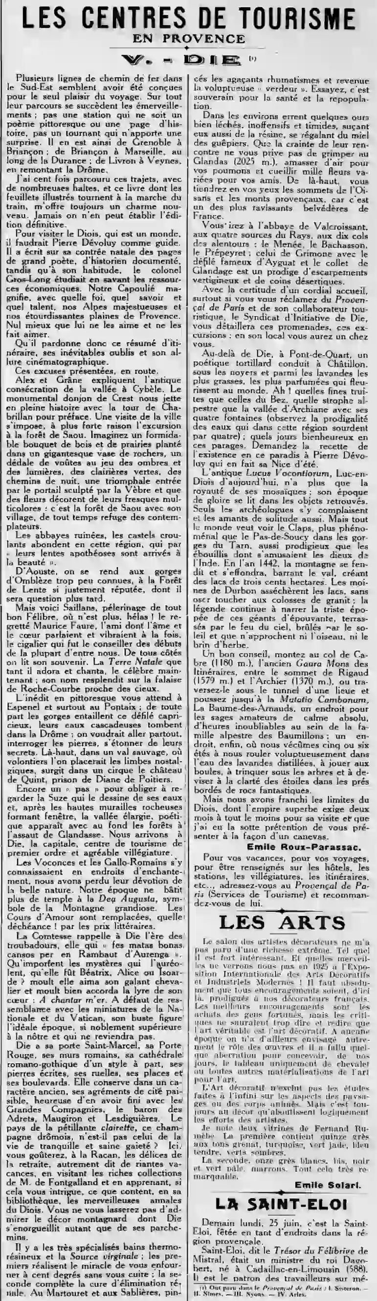 centre de tourisme en Provence