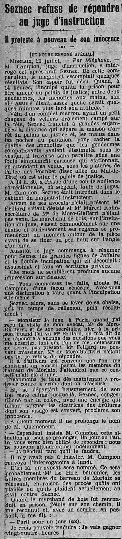 AzA Le Matin 02 Seznec 2