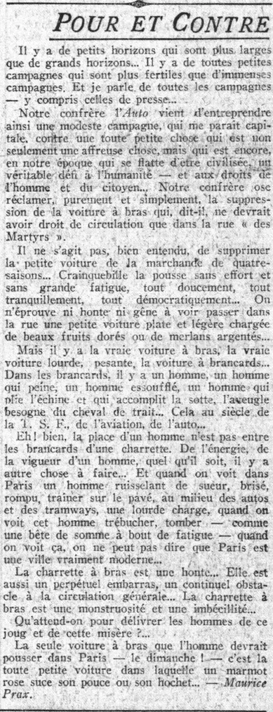 handcart  voiture à bras