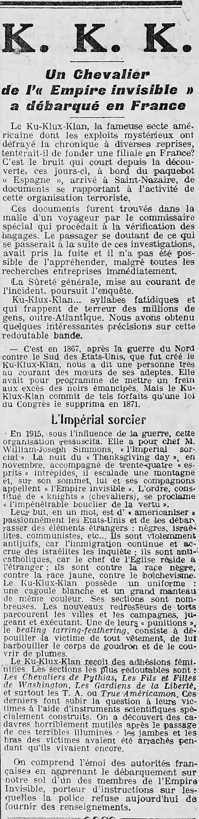 AzA La Presse 01 KKK 1