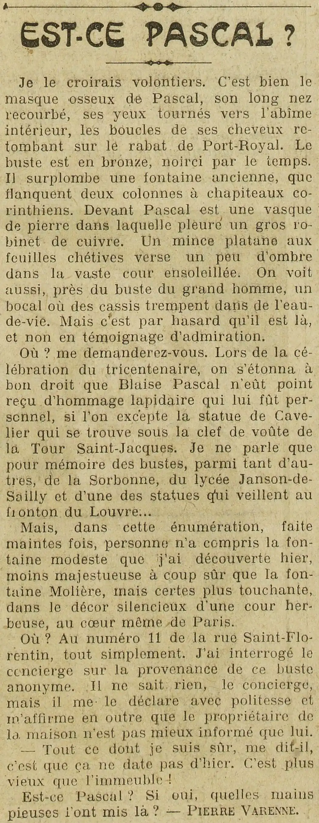 A L Oeuvre 01 buste de Pascal 1