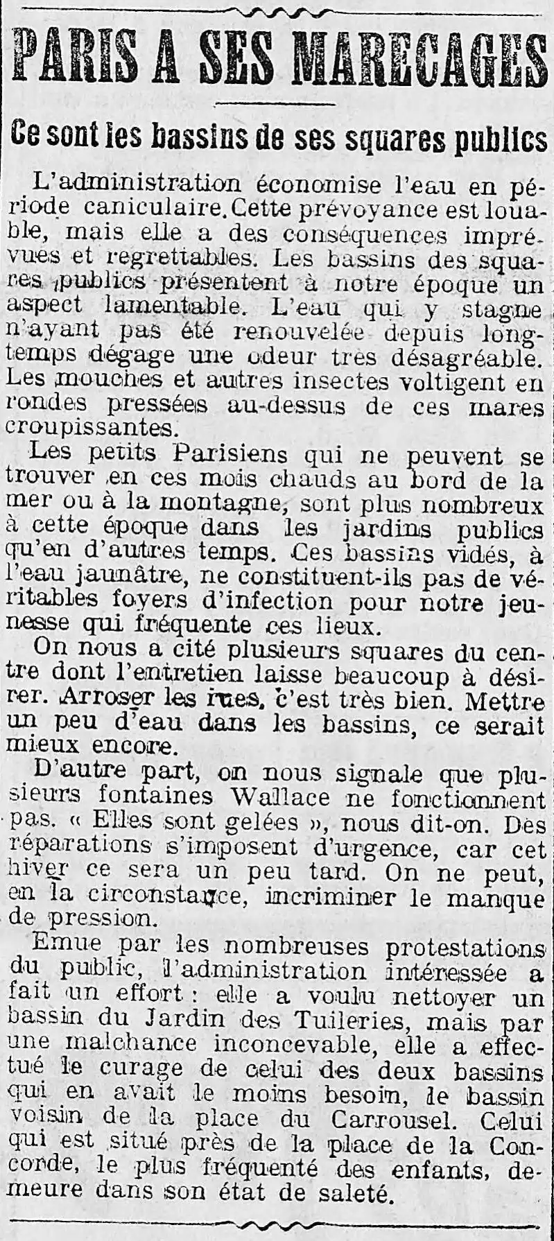 A La Presse 01 Paris et ses marécages 1