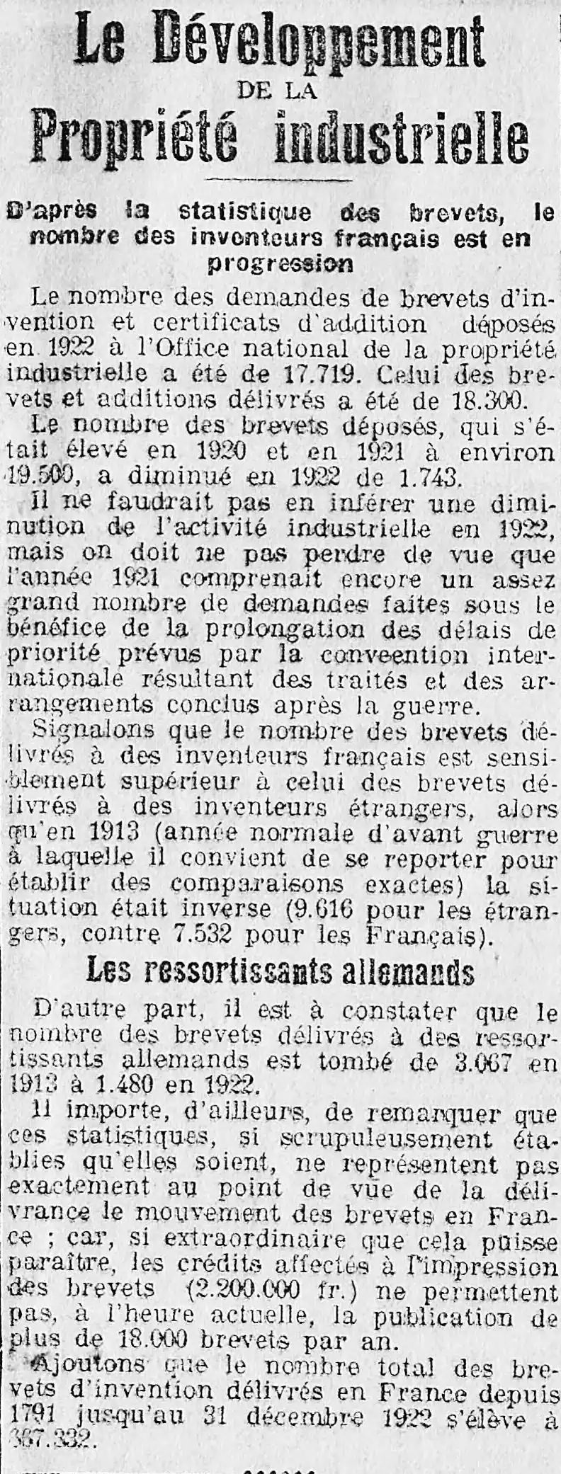 A La Presse 02 les brevets 2