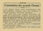 les accords Chester annulés ? Ce doit être une fausse nouvelle. D'après la convention ratifiée le 09 avril 1923...