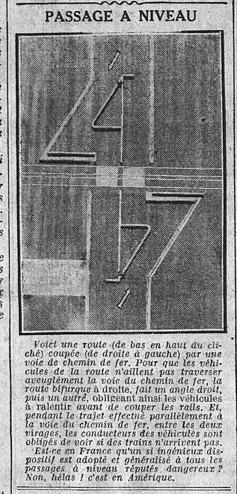 A LIntransigeant article 01 passage à niveau USA 1