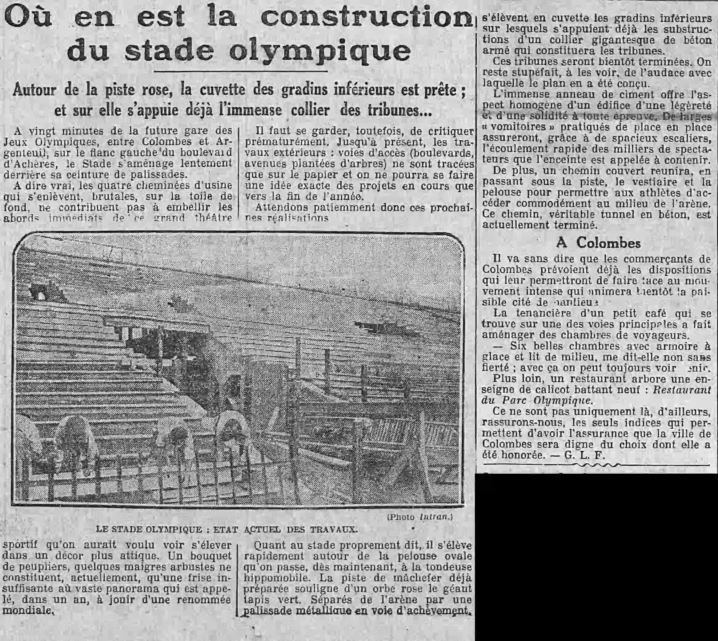 AAA AALIntransigeant article 01 1 stade de Colombes 1
