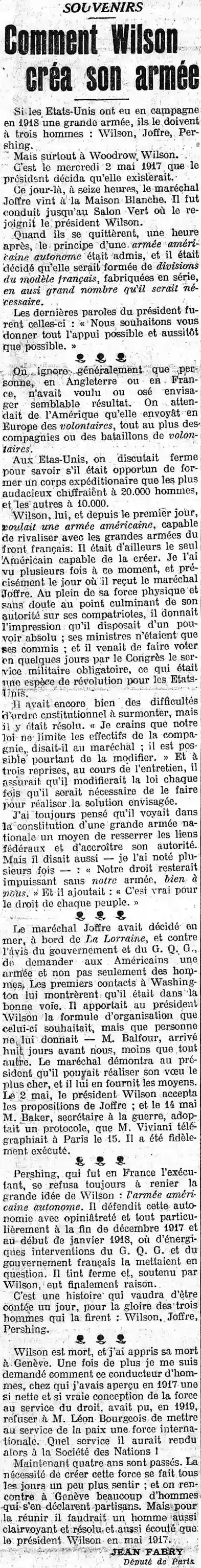 les USA en 1917