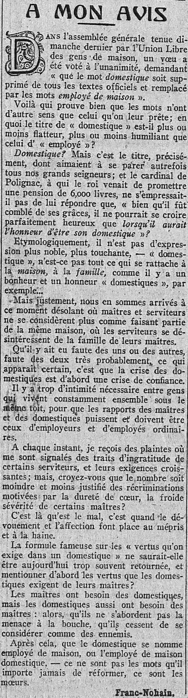 réformer les moeurs pas les mots