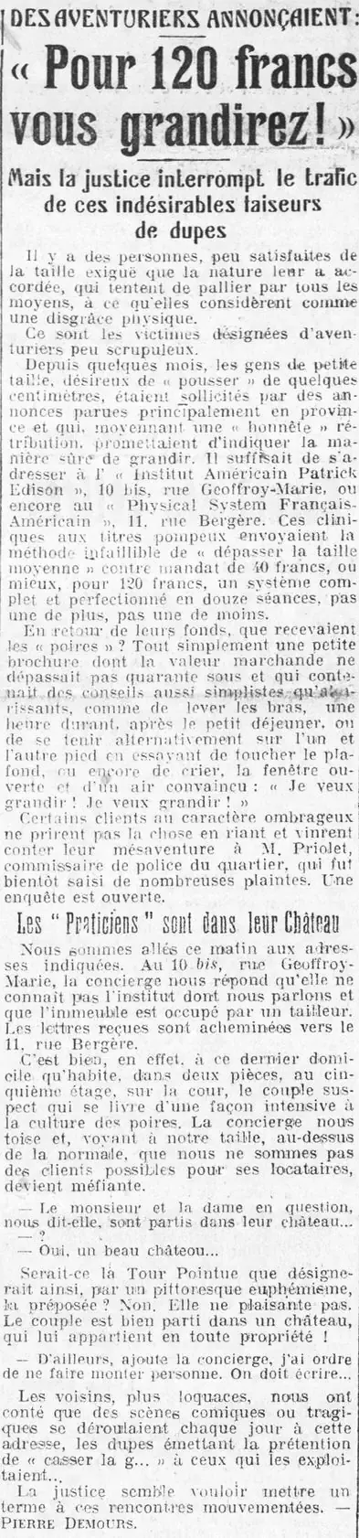 augmentez votre taille grandissez